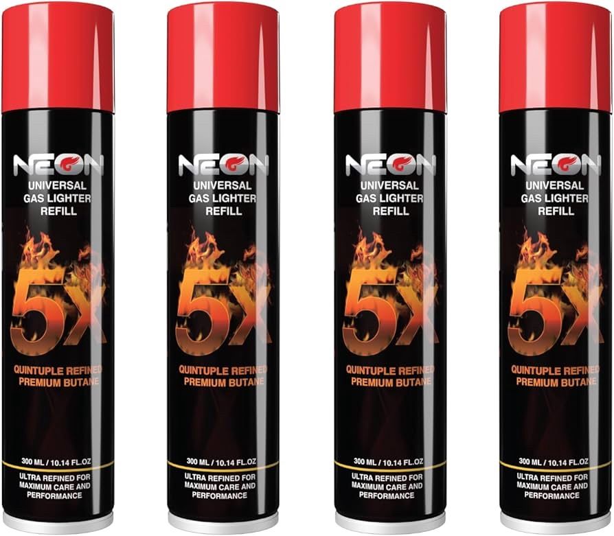 Neon Universal 2.2Gas Lighter Refill 300ml 10.14 Fl oz