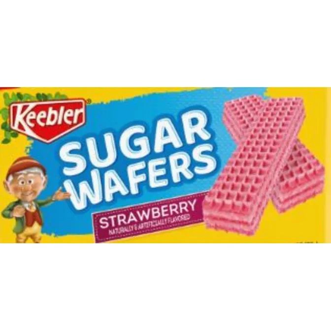 Keebler Sugar Wafers Strawberry