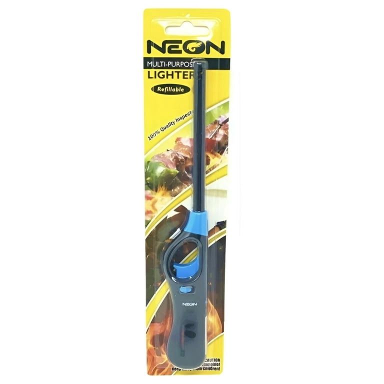 Neon Multi-Purpose Lighter Refillable