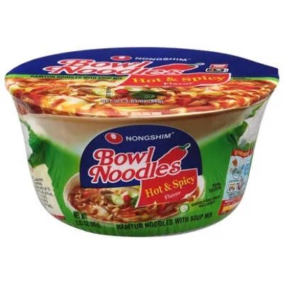 Bowl Noodles Hot &amp; Spicy Flavor