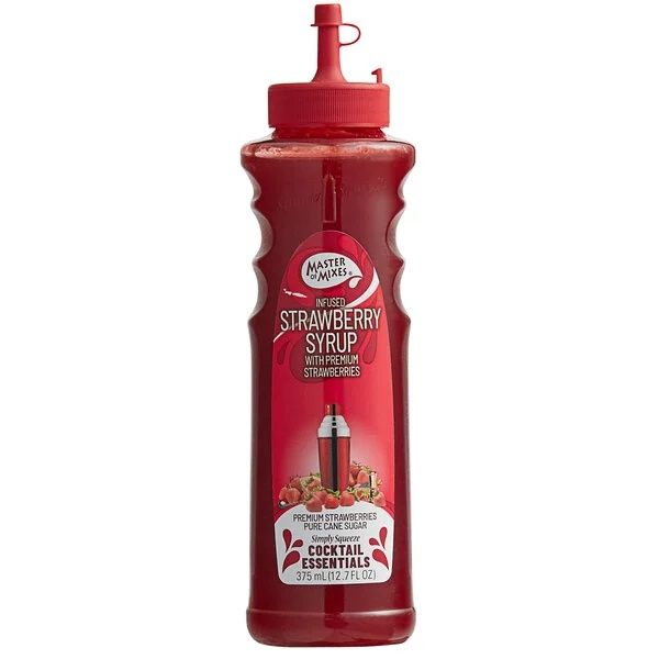 Master of Mixes 375 mL Strawberry Syrup