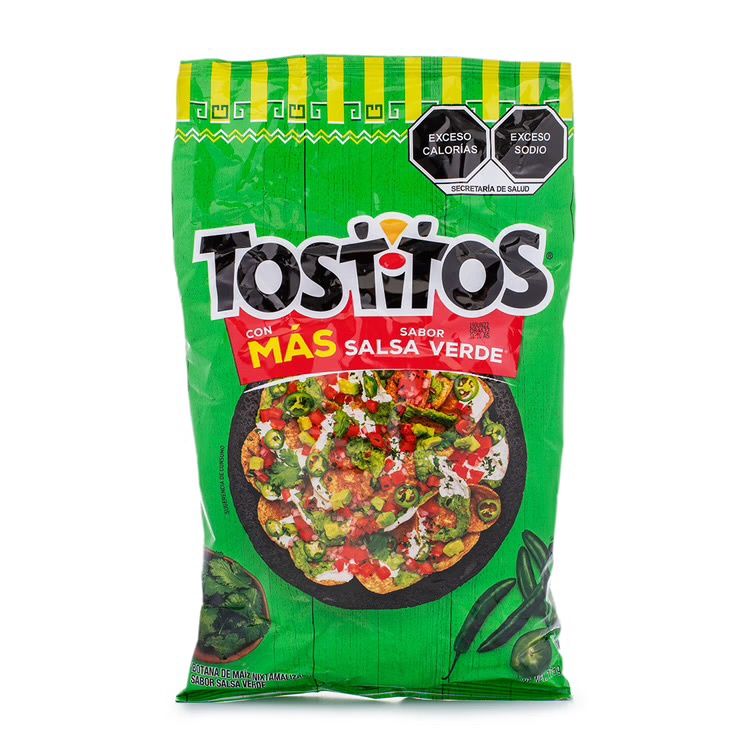 Tostitos de Tortilla Salsa Verde Sabritas 175 gramo