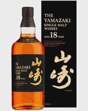 The Yamazaki Single Malt Japanese Whiskey 18 years 750ml