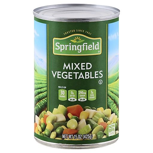 Springfield Mixed Vegetables