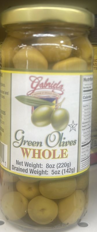 Gabriela Green Olives Whole