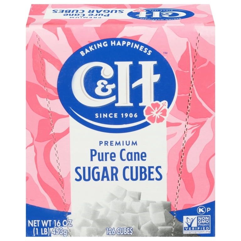 CH Pure Cane Cubes 126 Cubes