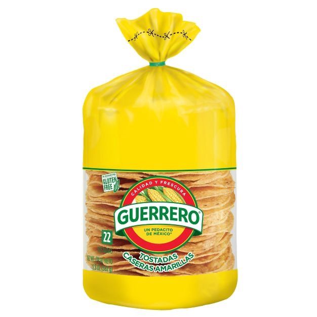 Guerrero Tostadas Caserasc Amarillas 22 Tostadas