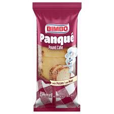 Bimbo Panque Pound Cake  With Peceans/Con Nuez