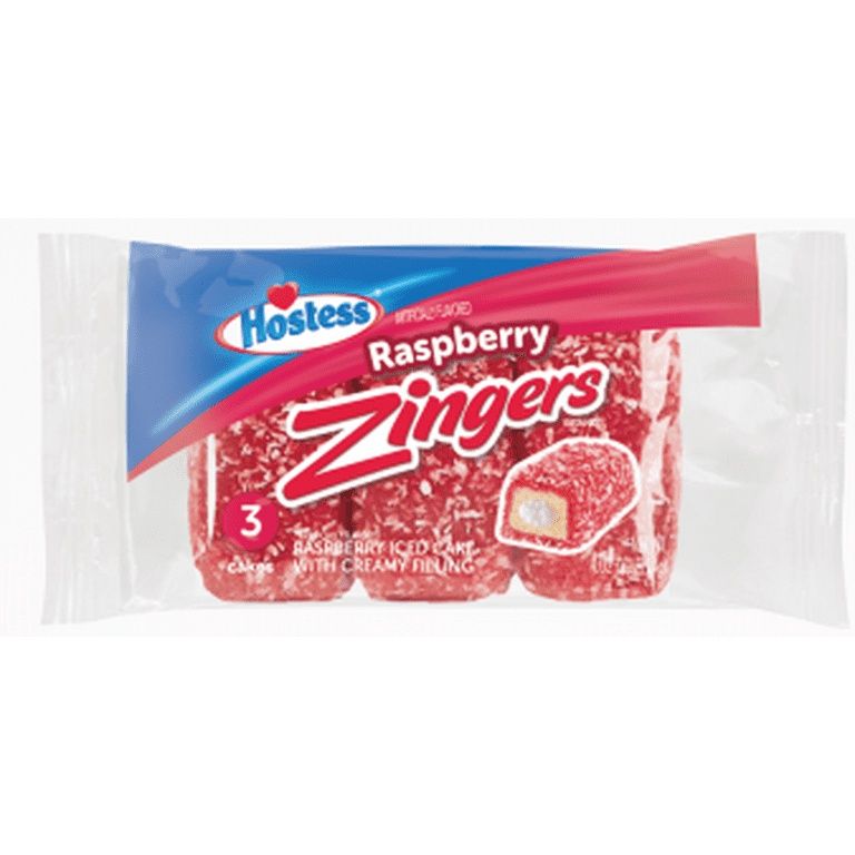 Zingers Raspberry 3 Cakes