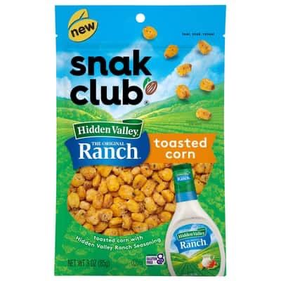 Snak Club Hidden Valley The Ranch Toasted Corn