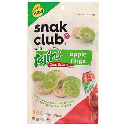 Snak Club Tajin Apple Rings Chile &amp; Lime