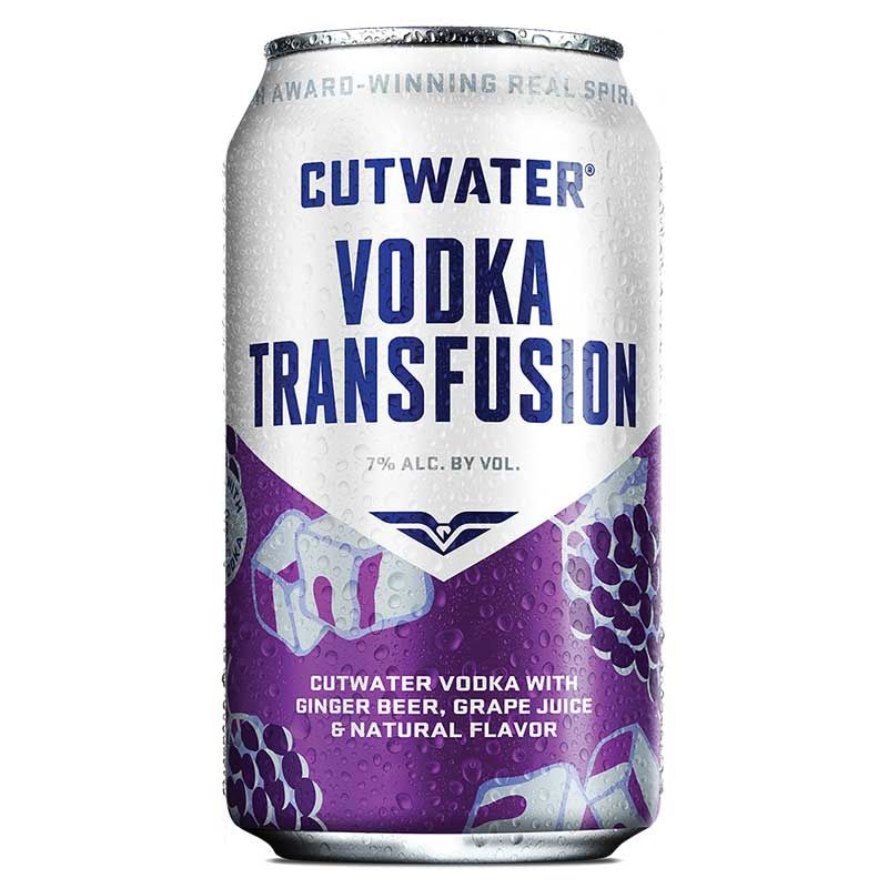 CUTWATER GRAPE VODKA TRANSFUSION 355ML