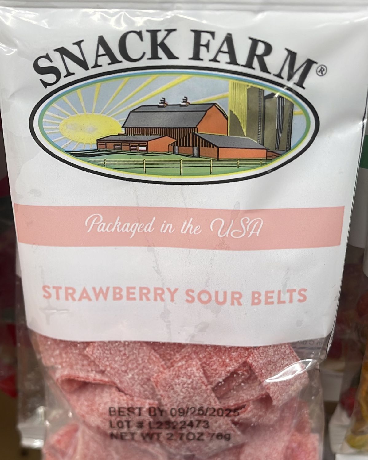 Snack Farm Strawberry Sour Belts