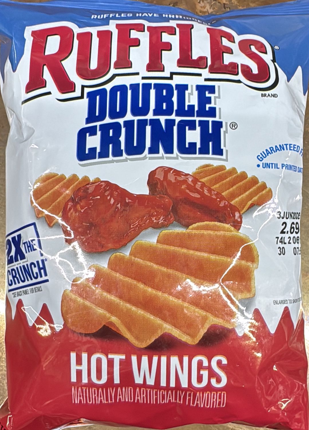 Ruffles Double Crunch 2 3/8 oz