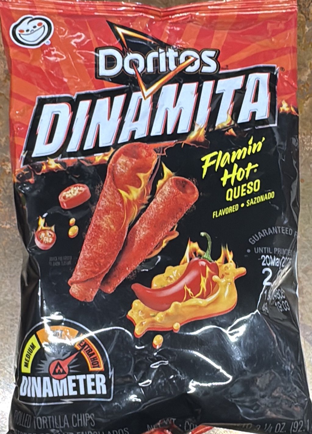 Doritos Dinamita Flamin hot 3 1/4 oz
