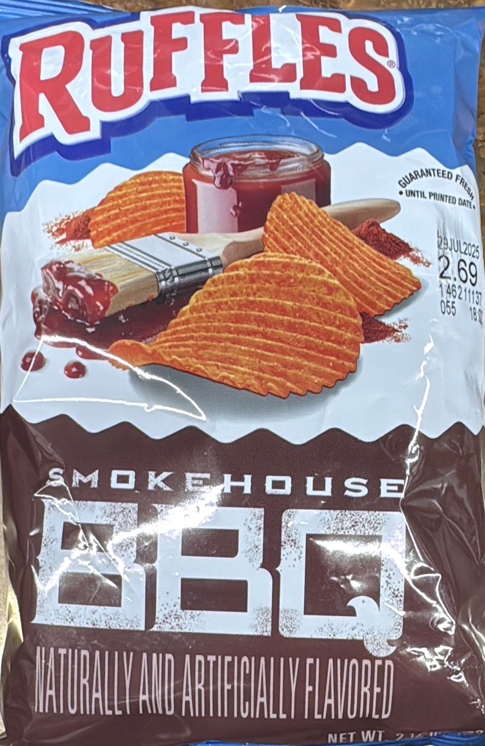 Ruffles BBQ 2 1/4 oz