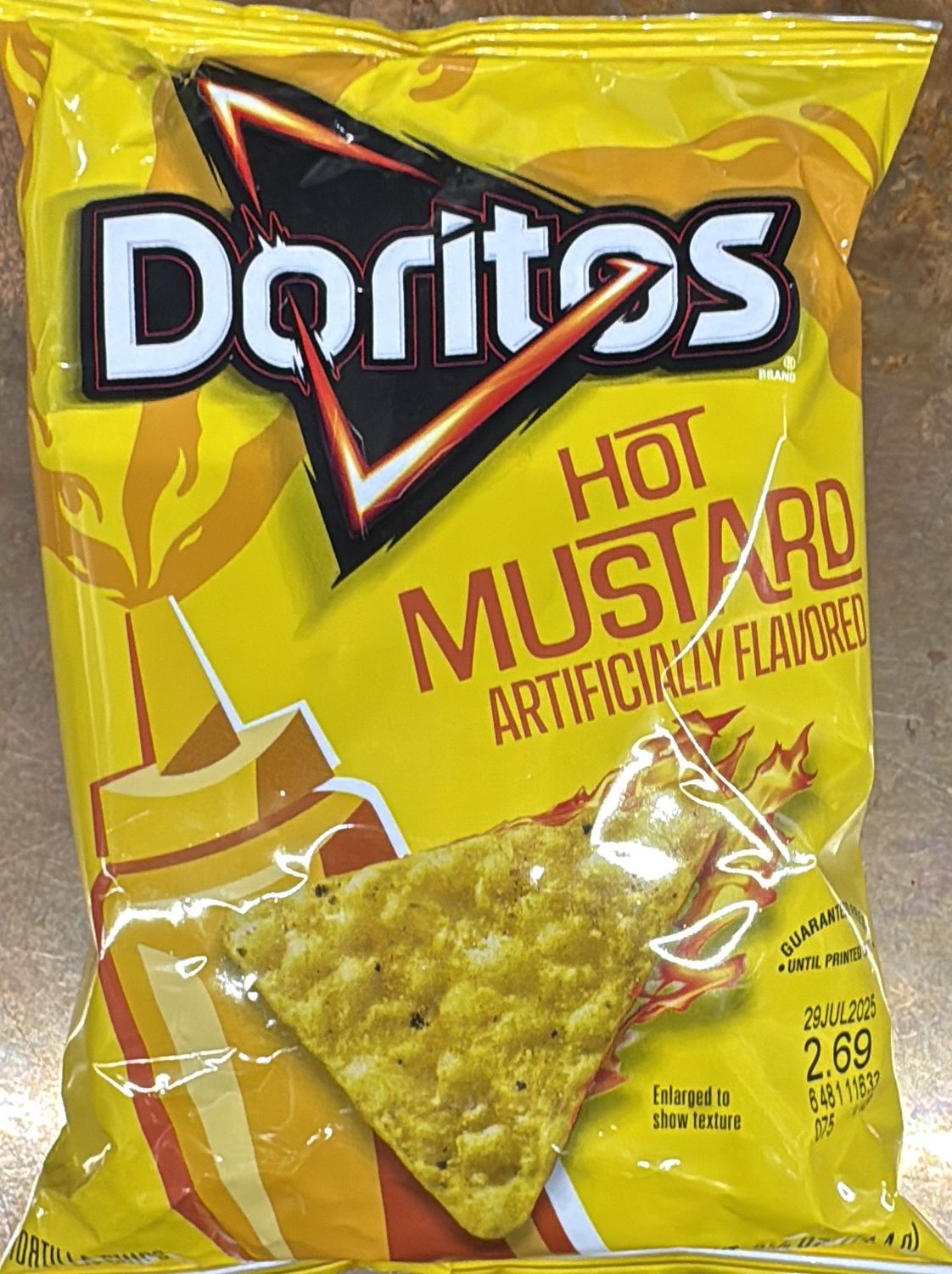 Doritos Hot Mustard 2 5/8 oz