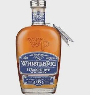 Whistle Pig 15  year Rye Whiskey750 ml