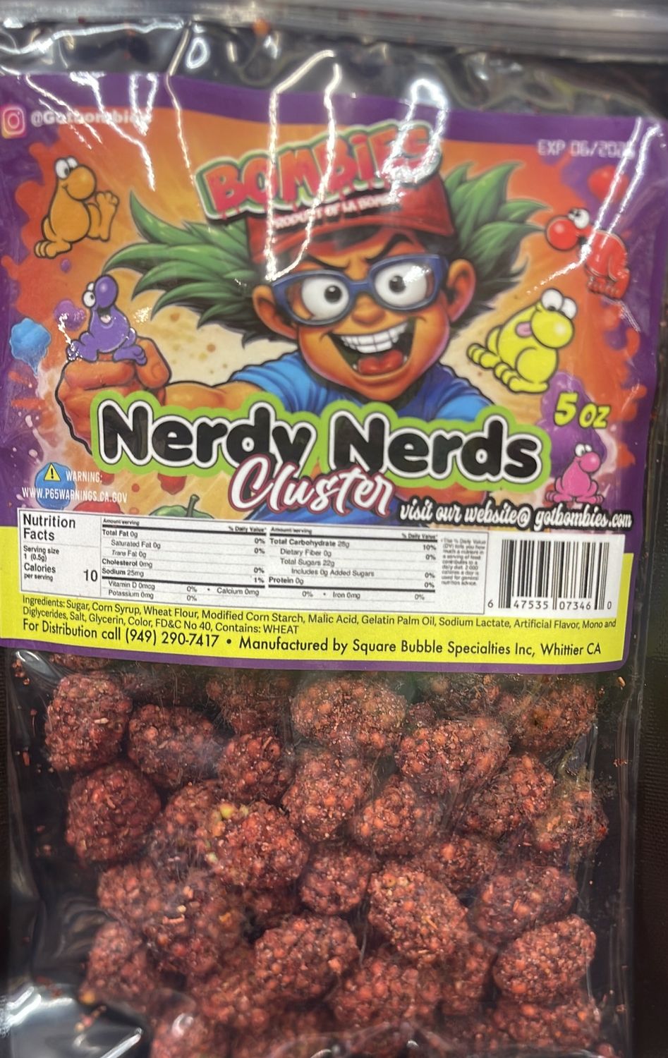 Bombies Nerdy Nerdy Cluster