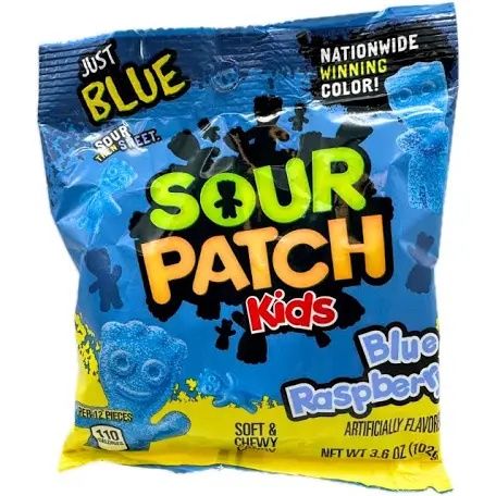 Sour Patch Kids Blue Raspberry 3.6 oz