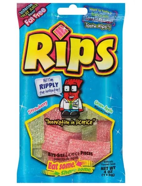 Rips Strawberry Fresa Green Apple