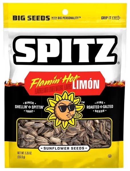 Spitz Flamin Hot Limon Sun Flower Seeds