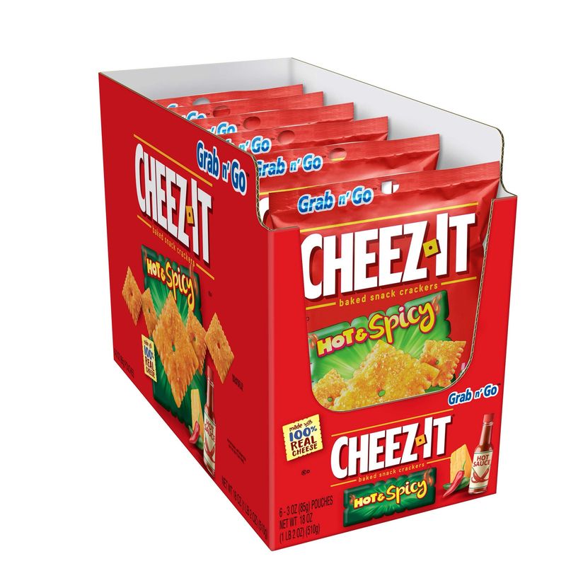 Cheez It Hot &amp; Spicy 3oz-1