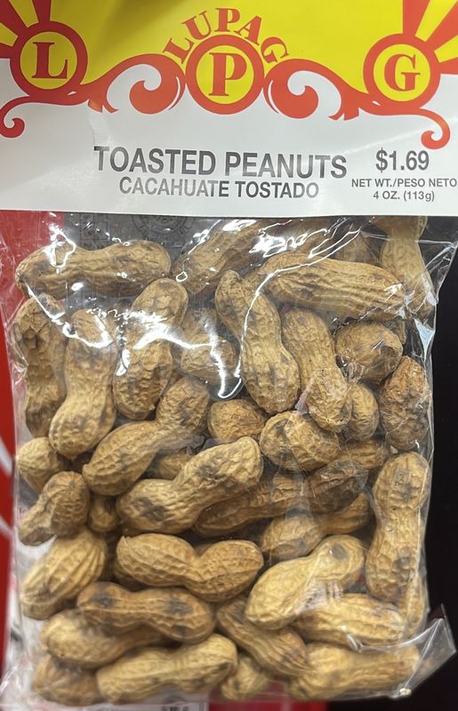 Toasted Peanuts Cacahuate Tostado 4oz