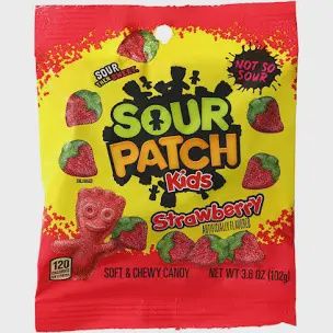 Sour Patch Kids Strawberry 3.6 oz