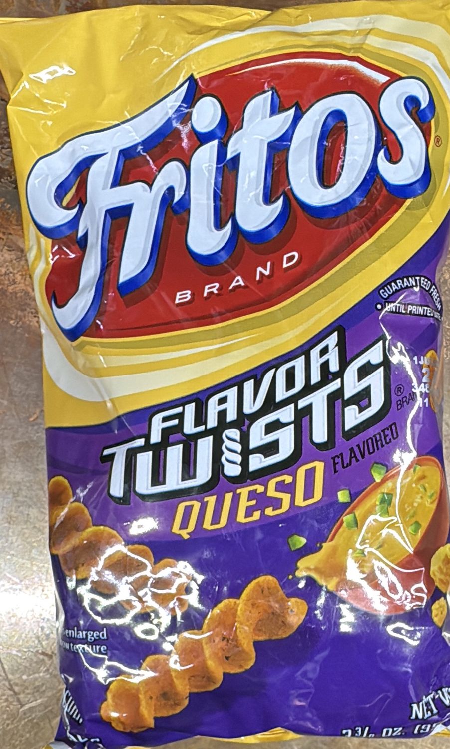 Fritos Twists Queso 3 3/8oz