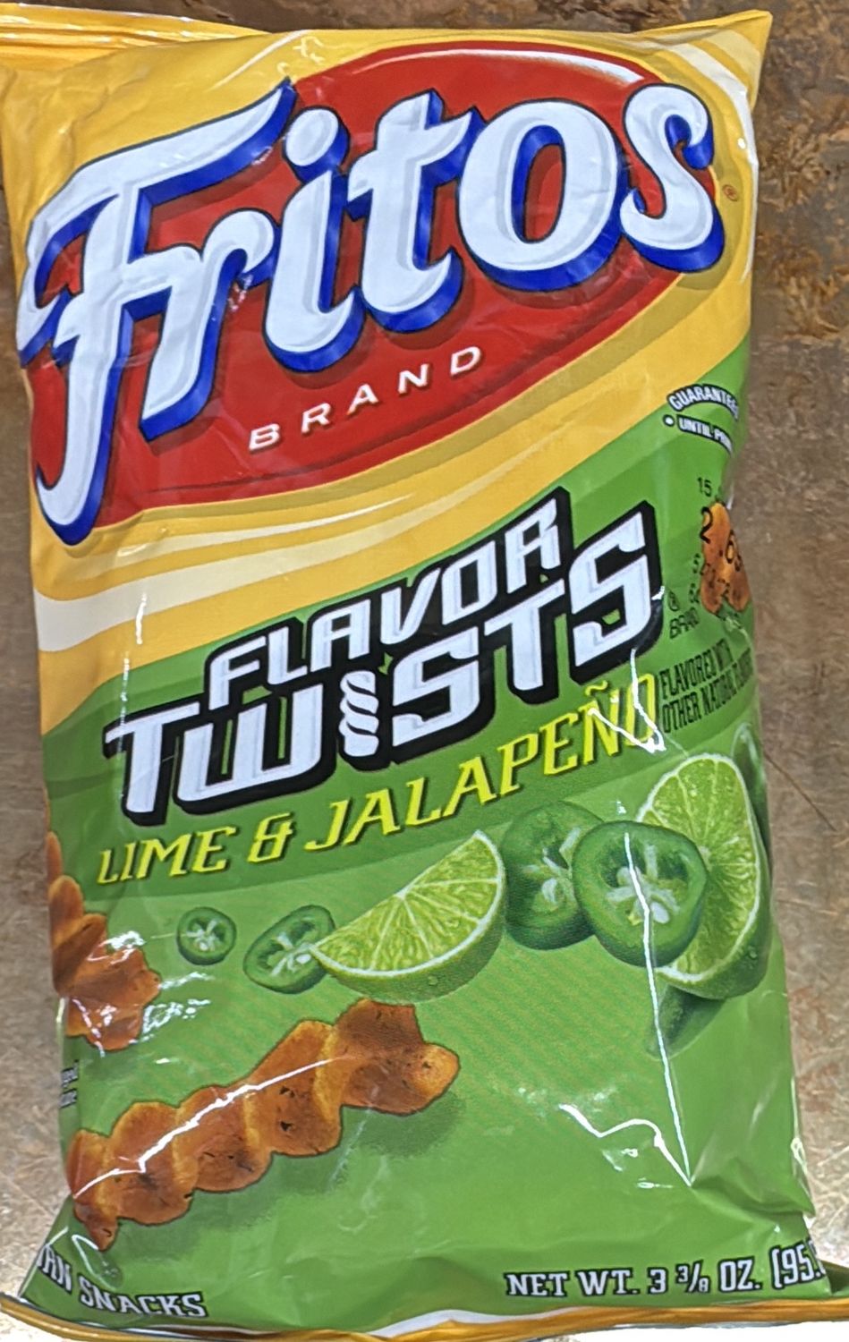Fritos Twists Lime&amp;Jalapeno 3. 3/8 oz