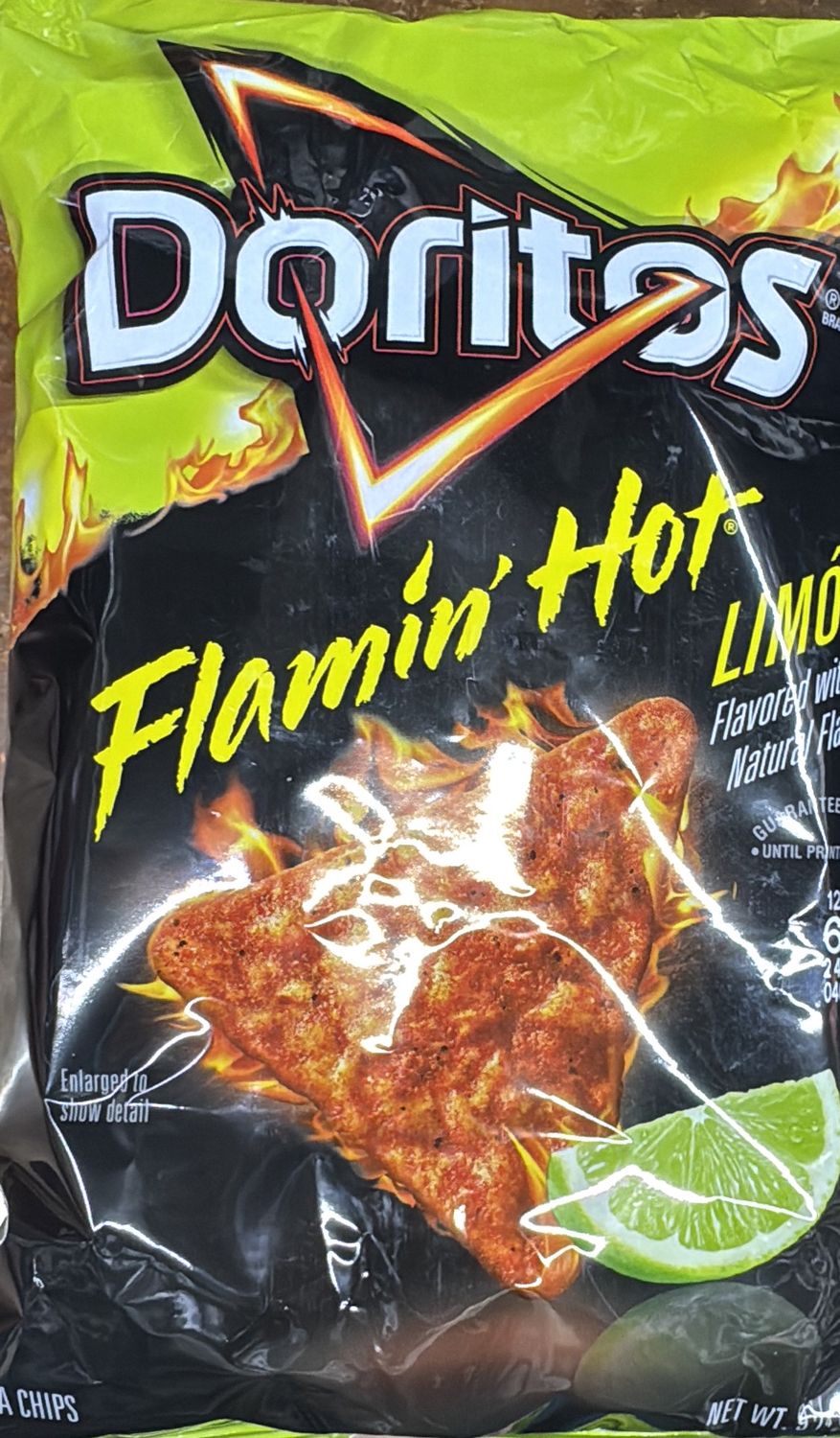 Doritos Flamin Hot Limon 9. 1/4 oz