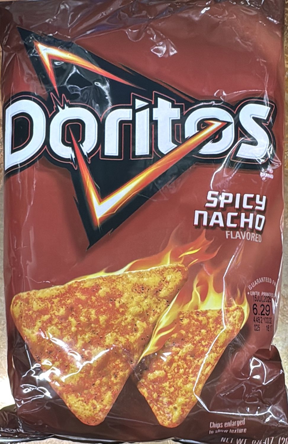 Doritos Spicy Nacho 9. 1/4 oz