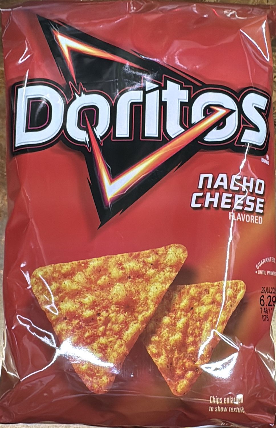Doritos nacho cheese 9. 1/4 oz