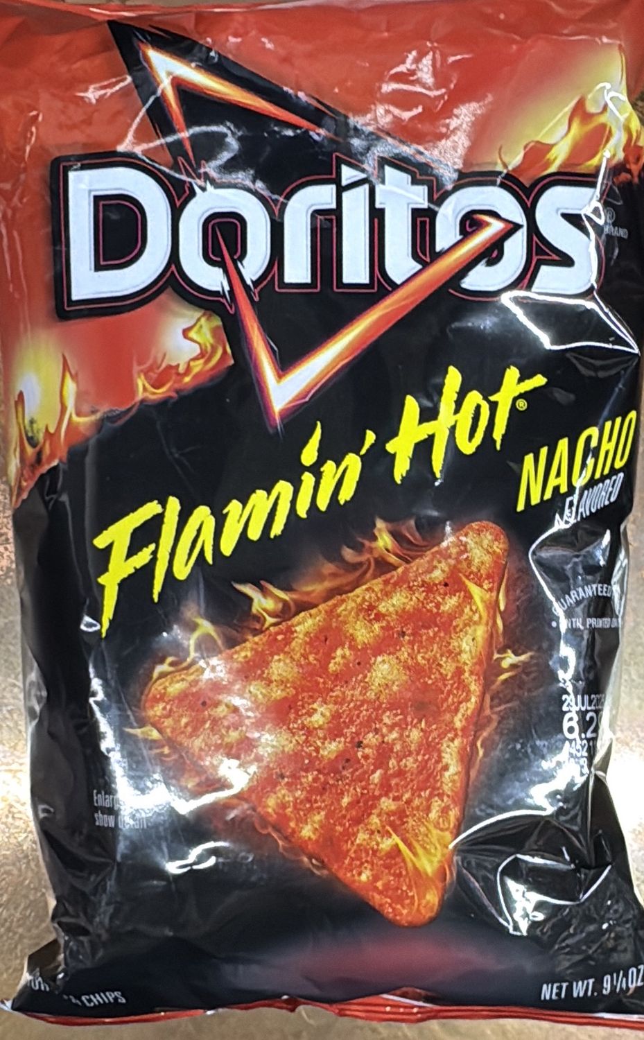 Doritos Flamin Hot Nacho 9. 1/4 oz