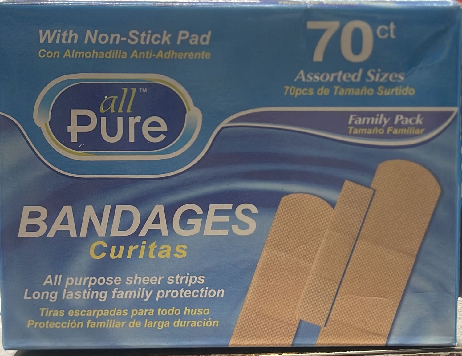 Bandagled Curitas 70 ct