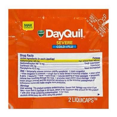DayQuil Serve Cold&amp;Flu 2 Liquicaps