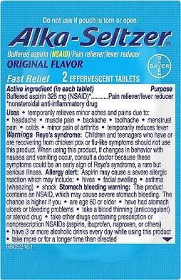 Alka Seltzer 2 Tablets
