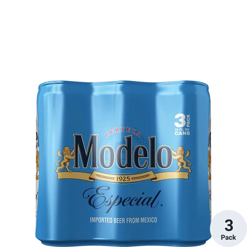 Modelo Especial 24oz can - 3 pack