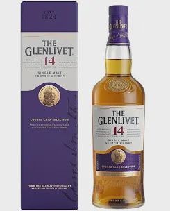 The Glenlivet 14 years Single Malt scotch whisky 750ml