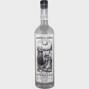 Siembra Valles High proof Tequila Blanco 750ml