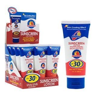Sunscreen Lotion Aloe Vera &amp; Vitamin E (3oz 88 ml)