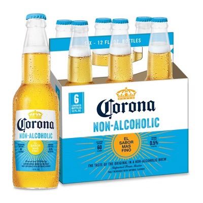 Corona Non-Alcoholic Beer 12-Oz Bottle 6-Pack