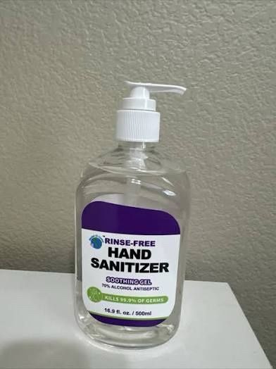 Hand Sanitizer Soothing Gel 16.9 Fl oz 50o ml