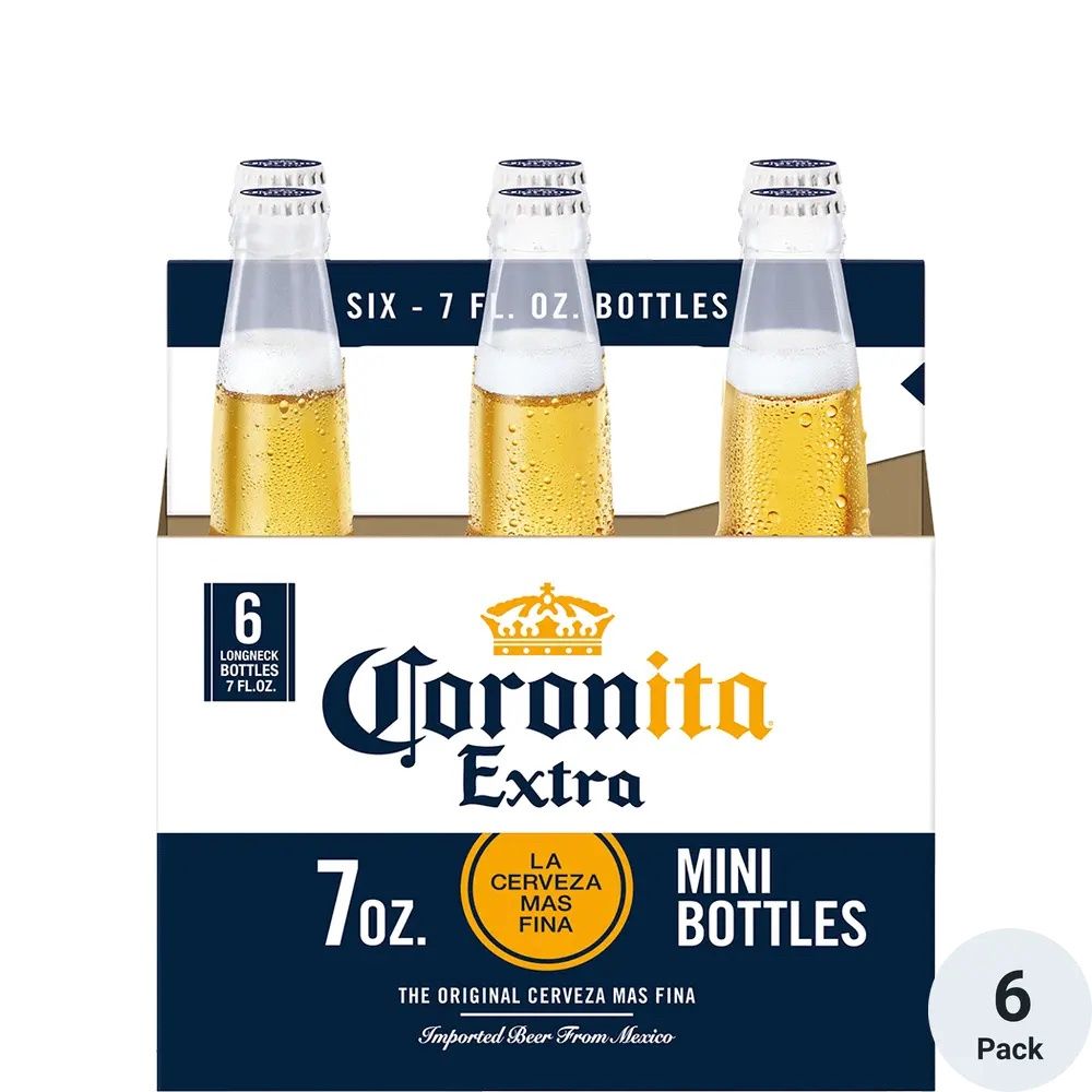 Corona Extra Coronita 6pk-7oz btls