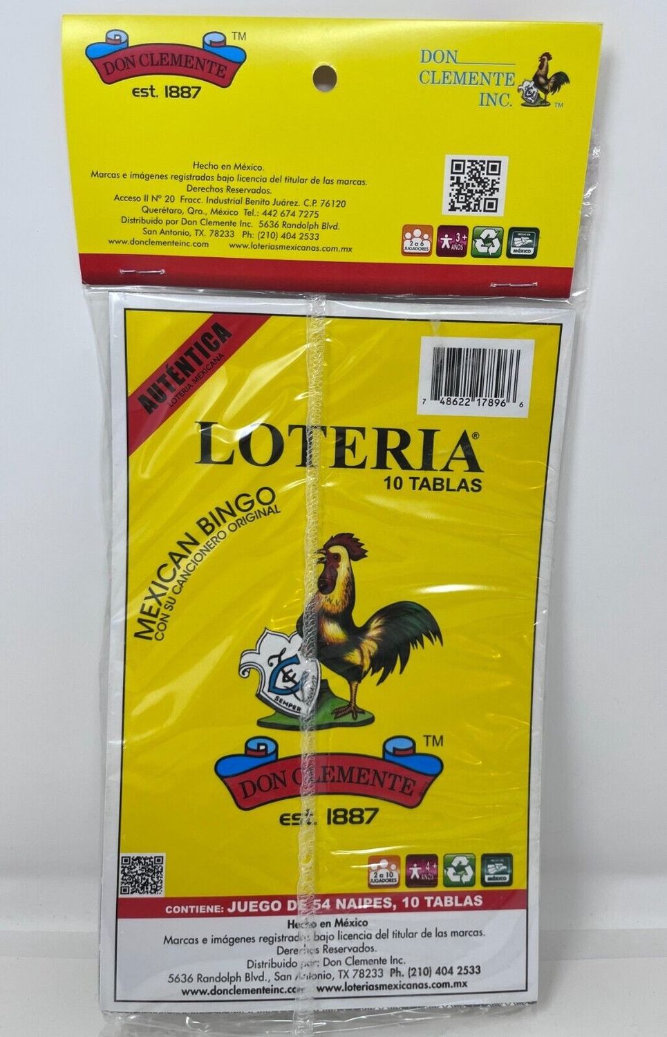 Loteria Don Clemente Orginal