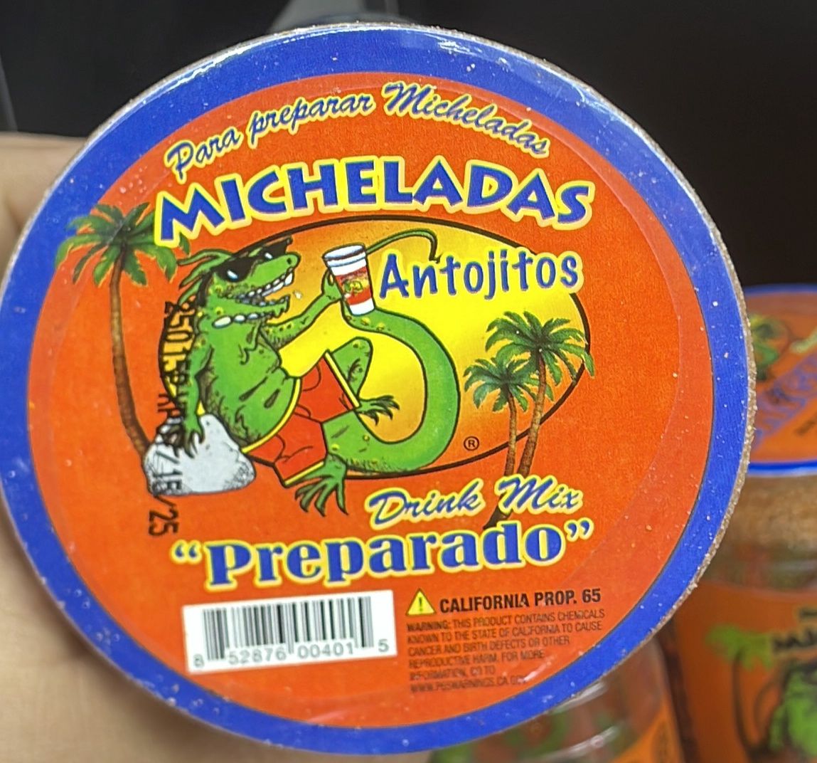 Micheladas  cup  Antojitos Preparado Drink Mix