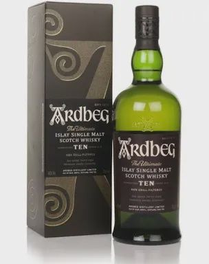 Ardbeg The Ultimate Islay Single Malt Scotch 10 year whiskey 750ml