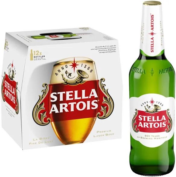 Stella Artois 12pk btls 11.2oz