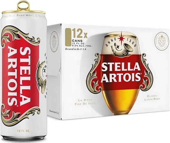 Stella Artois 12pk Can 11.2oz